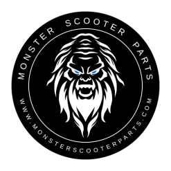 Promo ✔️ Monster Scooter Parts Sasquatch Sticker 🔔 -Cheap karts Store bad squatch