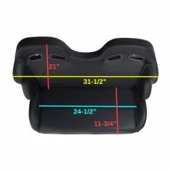 Best deal 🔥 Mon Ster 31-1/2" Black Double Seat For The Realtree RTK200 196cc Go-Kart ✨ -Cheap karts Store e41 0199 5