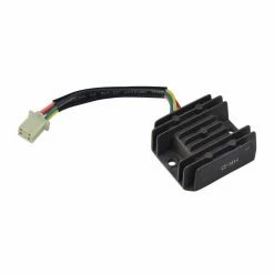 Budget ๐ Mon Ster 4-Pin/4-Wire Rectifier (Voltage Regulator) For 50cc - 250cc ATV, Dirt Bike, & Scooter Engines โ๏ธ
