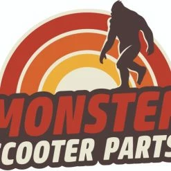 Promo ✔️ Monster Scooter Parts Sasquatch Sticker 🔔 -Cheap karts Store sunrise squatch